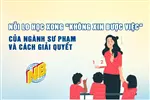 NỖI LO HỌC XONG 